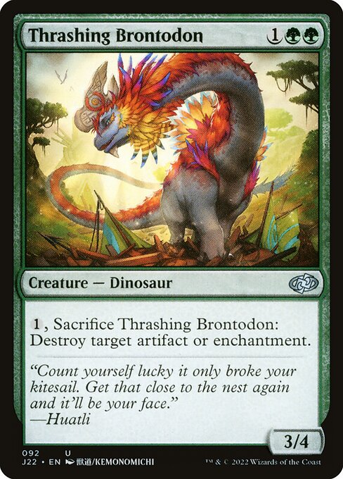 Brontodonte Destruidor — Jumpstart 2022 92