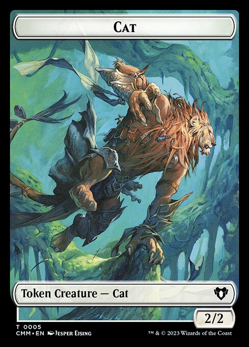 Cat — Commander Masters Tokens 5