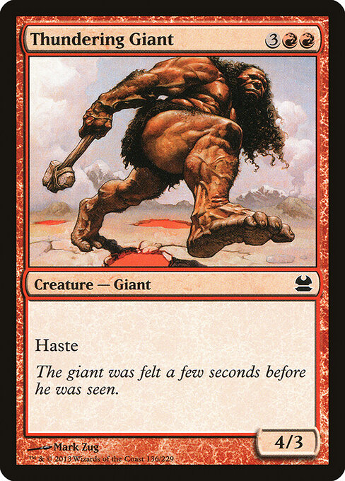 Gigante Trovejante — Modern Masters 136