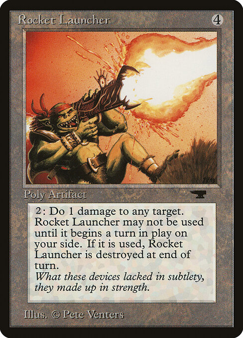 Rocket Launcher — Antiquities 63