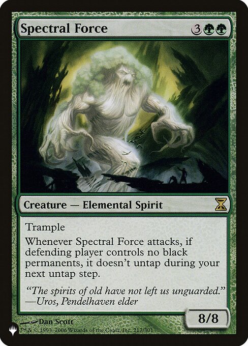 Força Espectral — The List TSP-217