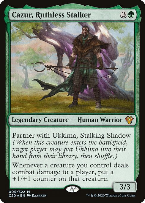 Cazur, Espreitador Impiedoso — Commander 2020 5