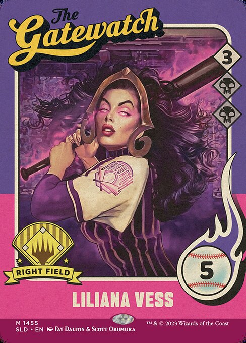 Liliana Vess — Magic: The Baseballing 1455