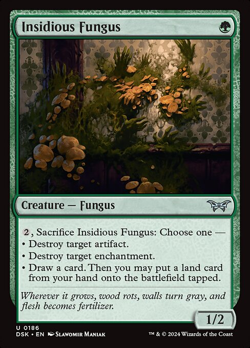 Insidious Fungus — Duskmourn: House of Horror 186