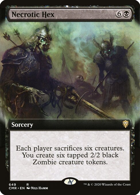 Bruxaria Necrótica — Commander Legends 649