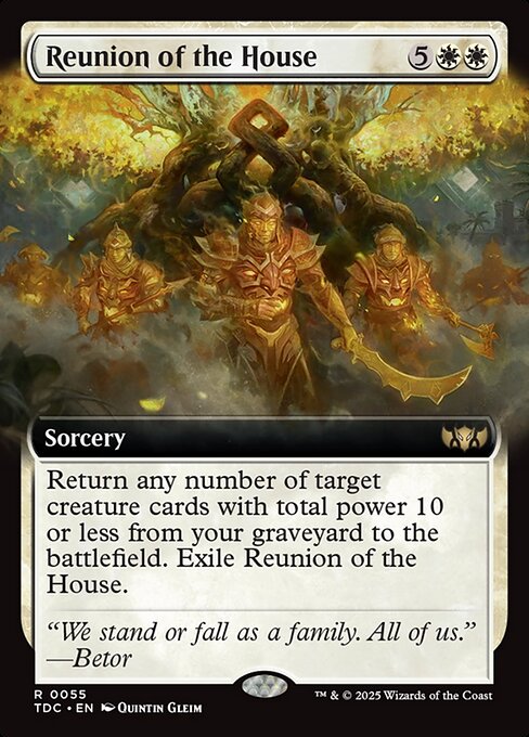 Reunion of the House — Tarkir: Dragonstorm Commander 55
