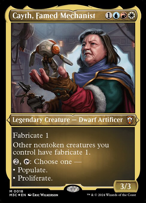 Cayth, Famed Mechanist — Modern Horizons 3 Commander 18