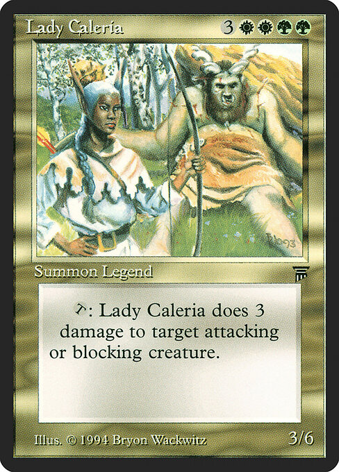 Lady Caleria — Legends 239