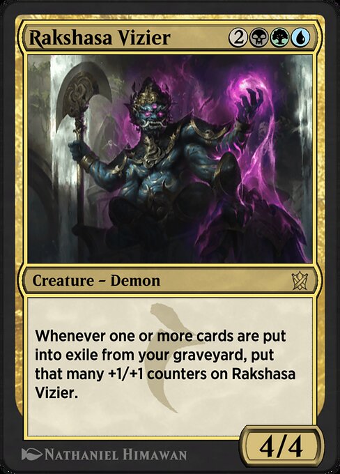 Vizir Rakshasa — Khans of Tarkir 193y
