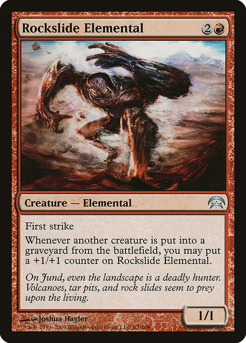 Elemental do Deslize de Pedras — Planechase 63