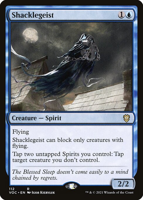 Geist Agrilhoado — Crimson Vow Commander 112