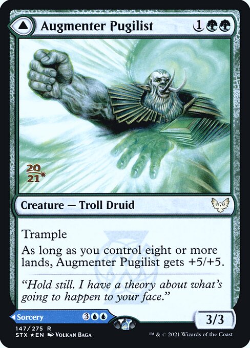 Augmenter Pugilist — Strixhaven: School of Mages Promos 147s