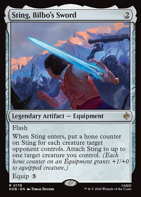 Sting, Bilbo's Sword — The Hobbit 178