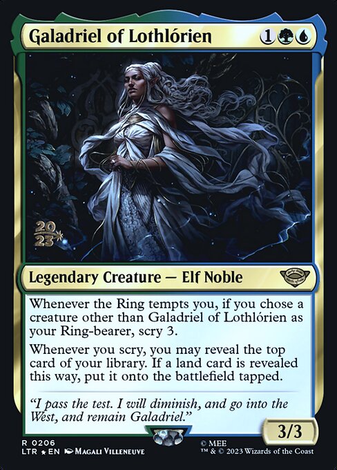 Galadriel de Lothlórien — Tales of Middle-earth Promos 206s