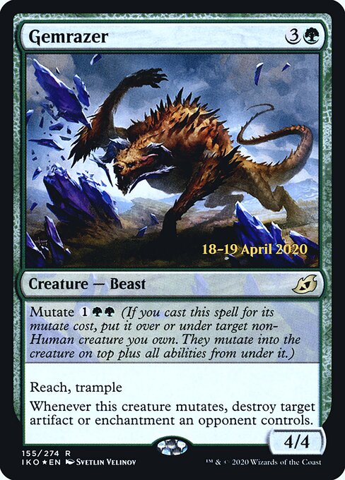 Destruidor de Gemas — Ikoria: Lair of Behemoths Promos 155s
