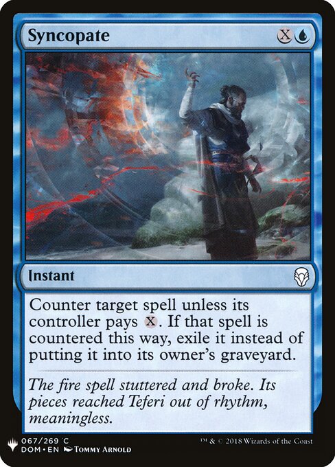 Sincopar — The List DOM-67