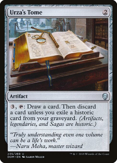 Tomo de Urza — Dominaria 235