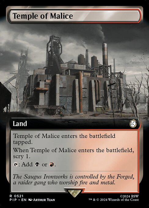 Templo da Maleficência — Fallout 521