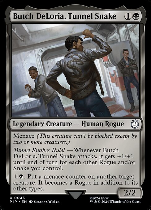 Butch DeLoria, Tunnel Snake — Fallout 43