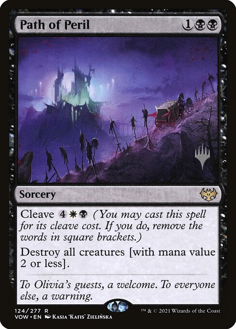 Caminho dos Perigos — Innistrad: Crimson Vow Promos 124p