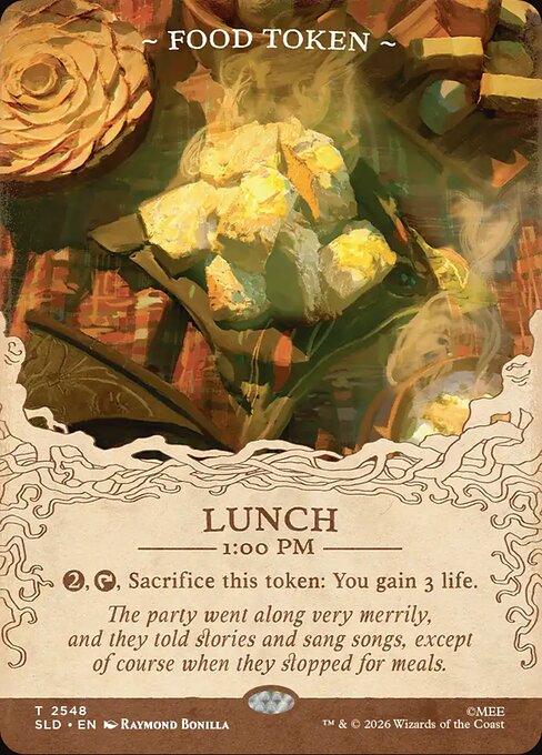 Lunch 1:00 PM — Secret Lair Drop 2548