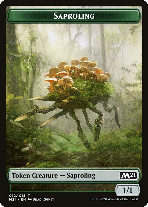 Saproling — Core Set 2021 Tokens 12
