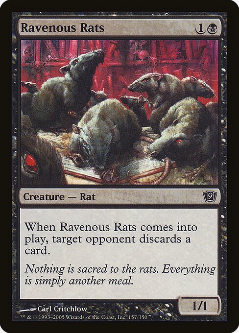Ratos Vorazes — Ninth Edition 157★