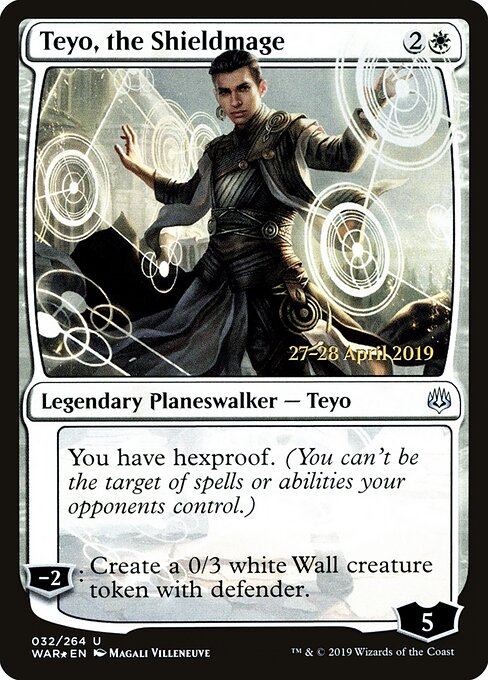 Teyo, Mago dos Escudos — War of the Spark Promos 32s