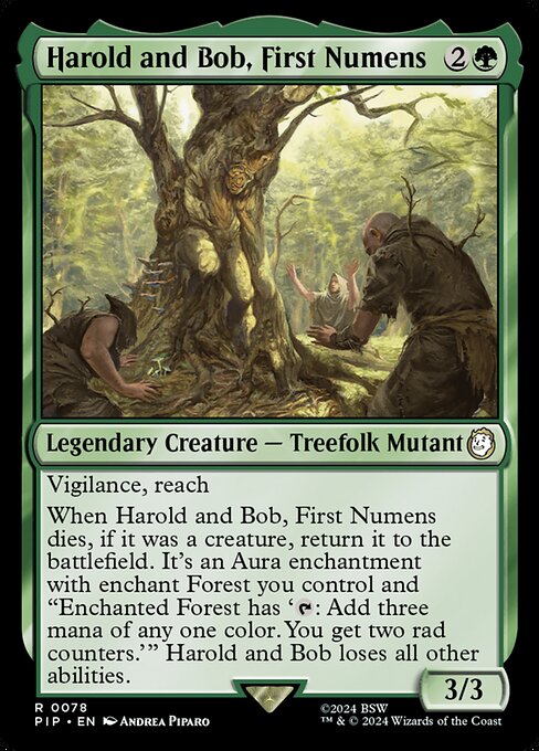 Harold and Bob, First Numens — Fallout 78