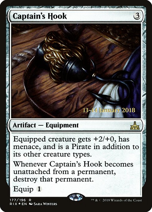 Gancho do Capitão — Rivals of Ixalan Promos 177s