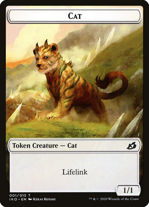 Cat — Ikoria: Lair of Behemoths Tokens 1