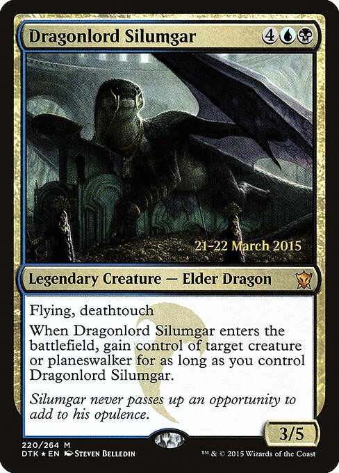 Silumgar, Soberano Dragão — Dragons of Tarkir Promos 220s