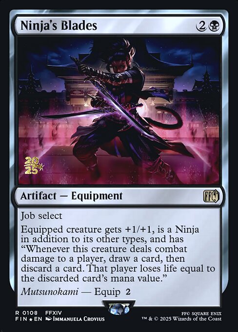 Ninja's Blades — Final Fantasy Promos 108s