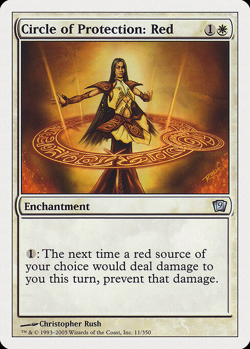 Círculo de Proteção: Vermelho — Ninth Edition 11