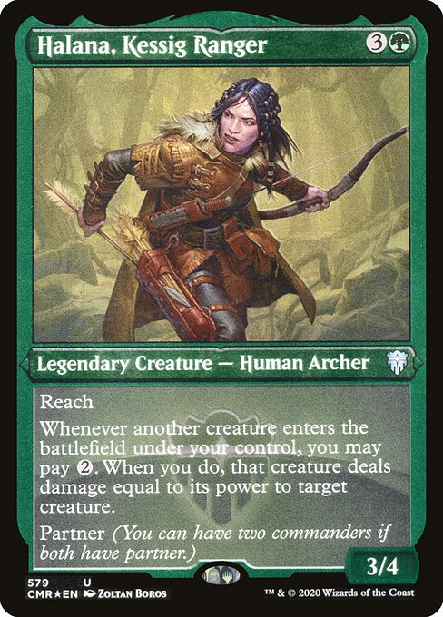 Halana, Patrulheira de Kessig — Commander Legends 579