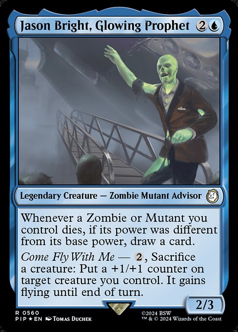 Jason Bright, Glowing Prophet — Fallout 560