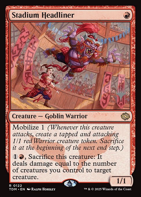 Stadium Headliner — Tarkir: Dragonstorm Promos 122p