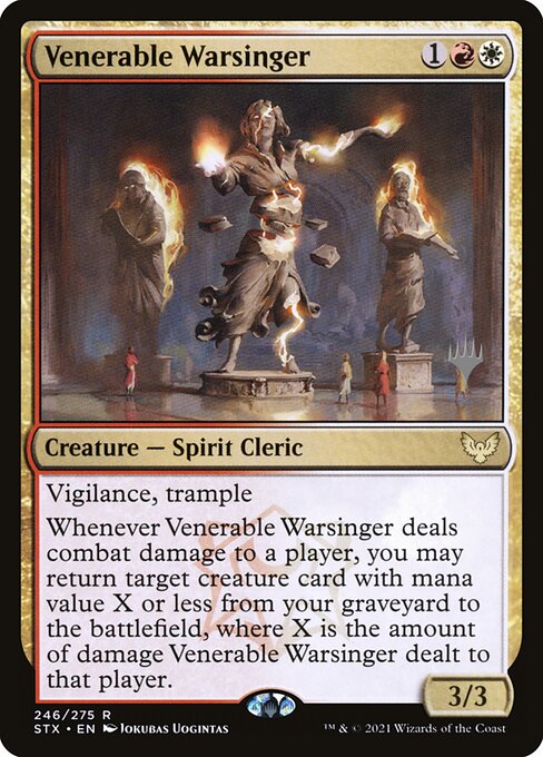 Belicantora Venerável — Strixhaven: School of Mages Promos 246p