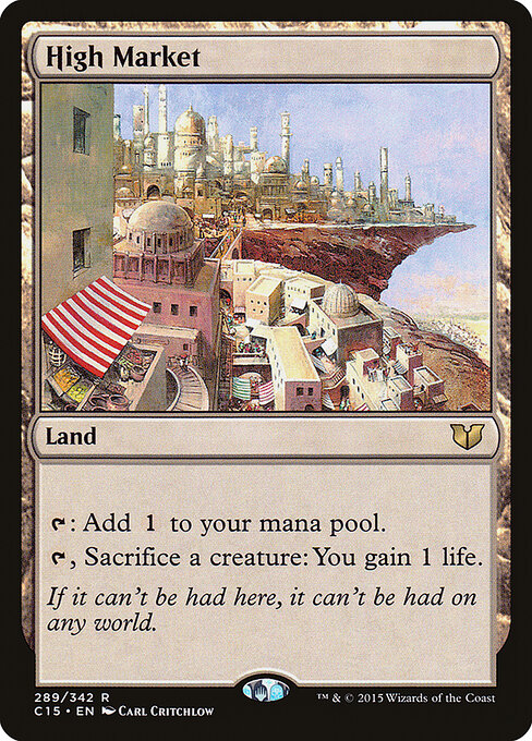Mercado Alto — Commander 2015 289