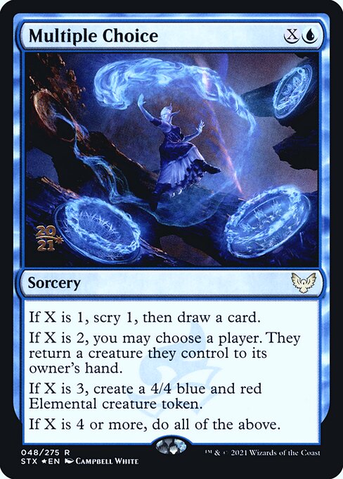 Múltipla Escolha — Strixhaven: School of Mages Promos 48s