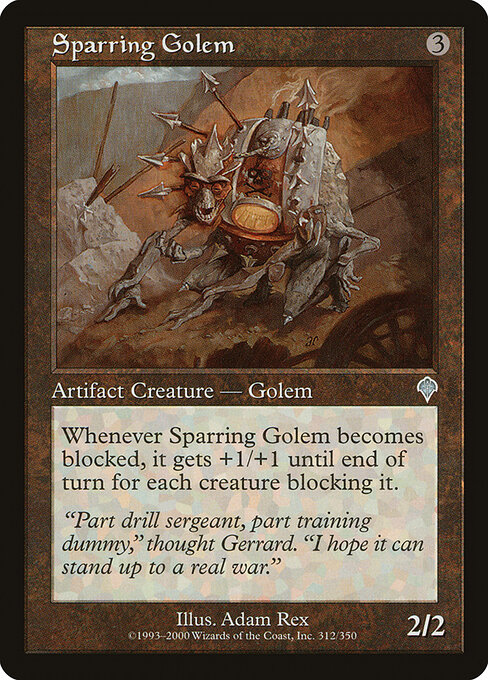 Golem Treinador — Invasion 312