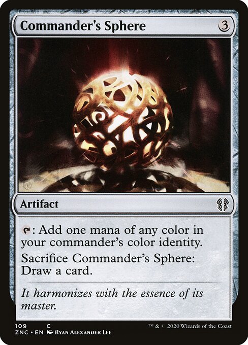 Esfera do Comandante — Zendikar Rising Commander 109