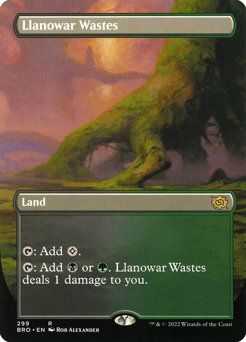 Regiões Agrestes de Llanowar — The Brothers' War 299