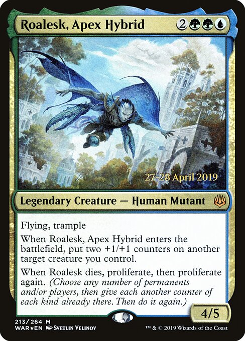 Roalesk, Híbrido do Ápice — War of the Spark Promos 213s