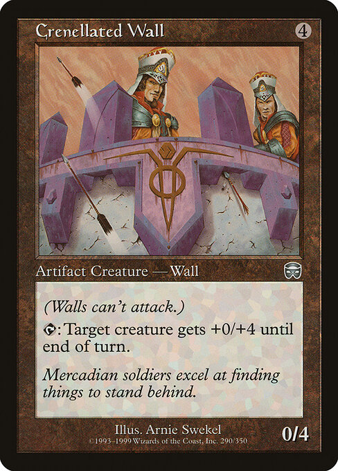 Barreira Crenulada — Mercadian Masques 290