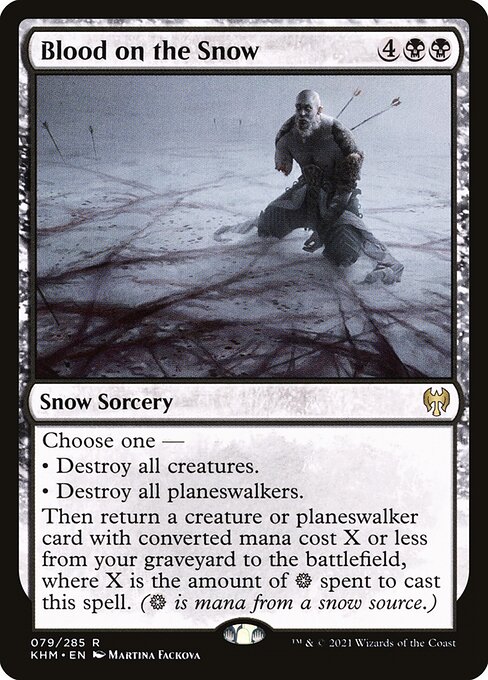 Sangue na Neve — Kaldheim 79