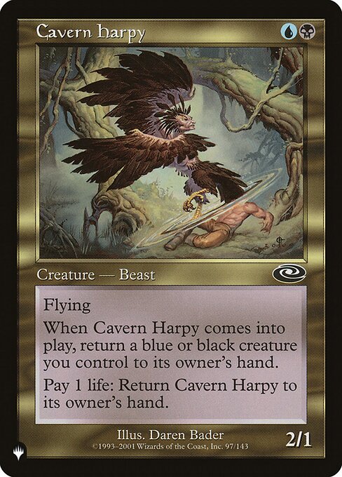 Harpia da Caverna — The List PLS-97