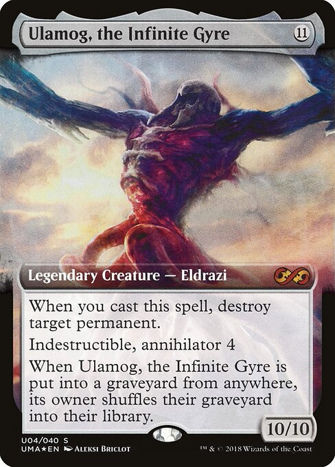 Ulamog, o Vórtice Infinito — Ultimate Box Topper U4