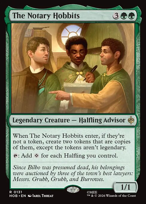 The Notary Hobbits — The Hobbit 131