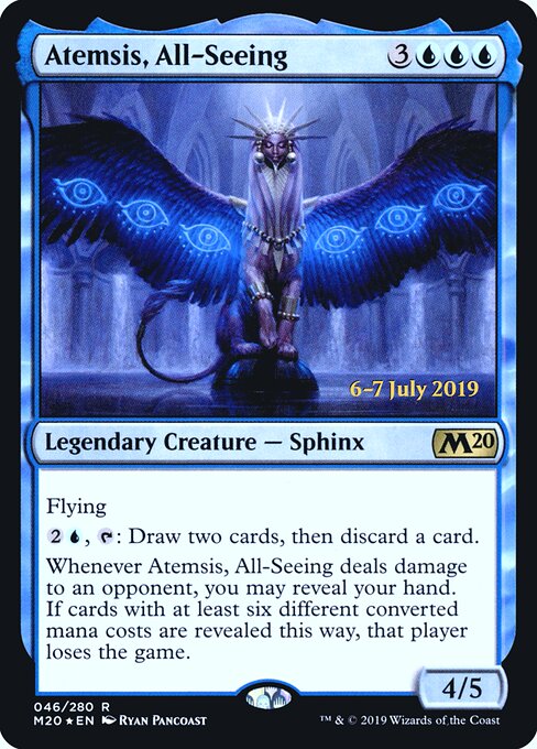 Atemsis, que Tudo Vê — Core Set 2020 Promos 46s